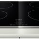 Bosch PIA645B68E piano cottura Nero, Acciaio inox Da incasso Piano cottura a induzione 4 Fornello(i) 3