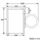 Siemens WT48Y732 asciugatrice Libera installazione Caricamento frontale 8 kg A++ Bianco 4