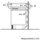 Bosch PIT851F17E piano cottura Nero Da incasso Piano cottura a induzione 4 Fornello(i) 8