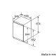 Bosch KIL22AF40 monoporta Libera installazione 124 L Acciaio inox 3