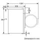 Bosch Maxx WTW86218II asciugatrice Libera installazione Caricamento frontale 8 kg A++ Bianco 4