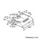 Bosch DHU675U cappa aspirante Integrato a soffitto Bianco 350 m³/h 10