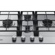 Samsung NA64H3010B Acciaio inox Da incasso Gas 4 Fornello(i) 4