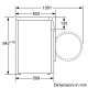 Bosch WTW85478IT asciugatrice Libera installazione Caricamento frontale 8 kg A++ Bianco 6