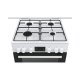 Bosch HGD745220 cucina Elettrico Gas Bianco 5
