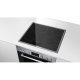 Bosch NKN645B17 piano cottura Nero, Acciaio inox Da incasso Ceramica 4 Fornello(i) 5