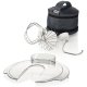 Bosch MUM54I00 sbattitore Sbattitore con base 900 W Arancione, Acciaio inox, Bianco 7