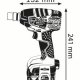 Bosch 0 601 9A1 T06 trapano 1,4 kg Nero, Blu 3