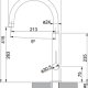 Franke Evos Swivel Nero, Cromo 3