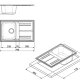 Smeg LZ791TT lavello Sintetico 3