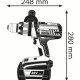 Bosch 0 601 9C1 100 trapano Senza chiave 3,4 kg Nero, Bordeaux 3