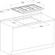 Hotpoint Ariston Piano cottura a gas EHP 750 T (X)/HA 3