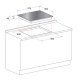 Hotpoint Ariston KRB 640 X Nero Da incasso Piano cottura a induzione 4 Fornello(i) 3
