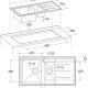 Hotpoint Ariston SK11010W2 (X) HA lavello Acciaio inox 3