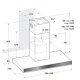 Hotpoint Ariston HLB 6.7 AT (CF) X/HA cappa aspirante Cappa aspirante a parete Acciaio inox 3