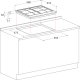 Hotpoint Ariston EHP 640 (X)/HA Acciaio inox Da incasso Gas 4 Fornello(i) 3