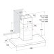 Hotpoint Ariston HNB 9.7 LBI X/HA cappa aspirante Cappa aspirante a parete Acciaio inox 688 m³/h 3