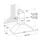 Hotpoint Ariston HNP 64.5S CM X/HA cappa aspirante Cappa aspirante a parete Acciaio inox 495 m³/h 3