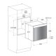 Hotpoint Ariston OK1037END 0 X/HA forno 77 L 2600 W Nero, Acciaio inox 3