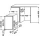 Hotpoint Ariston Lavastoviglie da incasso LSTF 9M124 C EU 14