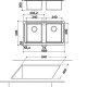 Whirlpool AM 8654 IX Lavello montato su piano Rettangolare Acciaio inox 3