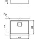 Whirlpool FS 5042 IX lavello Lavello montato su piano Rettangolare Acciaio inox 3