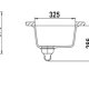 Schock Solido N75 07 Lavello sottopiano Quadrato 3