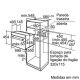 Siemens HB53CR550 forno 50 L A Nero, Acciaio inossidabile 3