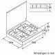 Siemens ER62121DN piano cottura Bianco Superficie piana Gas 4 Fornello(i) 3