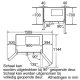 Bosch KAN60A40 frigorifero side-by-side Libera installazione 504 L Acciaio inox 4