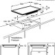AEG HK854400FB Da incasso Piano cottura a induzione 4 Fornello(i) 3