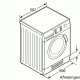 Bosch WVH28420EU asciugatrice Libera installazione 4 kg B Bianco 3