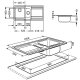 Smeg LE102S lavello 3