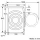 Siemens WM16S442 lavatrice Caricamento frontale 8 kg 1600 Giri/min Bianco 4