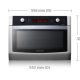 Samsung CP1395E-WX forno a microonde Argento 36 L 900 W 4