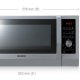 Samsung CE137NEM-X forno a microonde Superficie piana 37 L 900 W Acciaio inossidabile 3