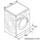 Siemens WM12S840IT lavatrice Caricamento frontale 8 kg 1200 Giri/min Bianco 3