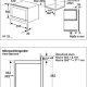 Siemens HF25G561 forno a microonde Acciaio inox Da incasso 21 L 900 W 4