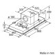 Siemens LF959RB50 cappa aspirante Integrato a soffitto Acciaio inox 760 m³/h 3