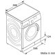 Siemens WM14S743EE lavatrice Caricamento frontale 8 kg 1400 Giri/min Bianco 4
