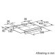 Bosch DHU632D cappa aspirante Semintegrato (semincassato) Bianco 190 m³/h 3