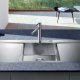 BLANCO BLANCOFLOW 45 S-IF Lavello montato su piano Rettangolare Acciaio inox 4