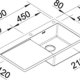 BLANCO CLARON 5 S-IF Lavello sottopiano Rettangolare Acciaio inox 3