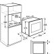 AEG MC2665E-M Acciaio inox 26 L 900 W 4