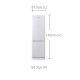 Samsung RL38SBSW Libera installazione 301 L Bianco 4