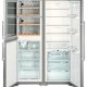 Liebherr SBSes 7165 PremiumPlus Vindor bioFresh NoFrost frigorifero side-by-side Libera installazione 602 L Acciaio inox 4