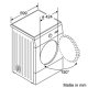 Siemens WT34A100 asciugatrice Libera installazione Caricamento frontale 6 kg C Bianco 3
