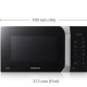 Samsung GS89F-S forno a microonde Nero 23 L 800 W 4