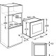 AEG MC2664E-M Acciaio inox 26 L 900 W 3