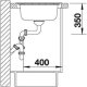 BLANCO Median Xl 6 s Lavandino da cucina top-mount 3